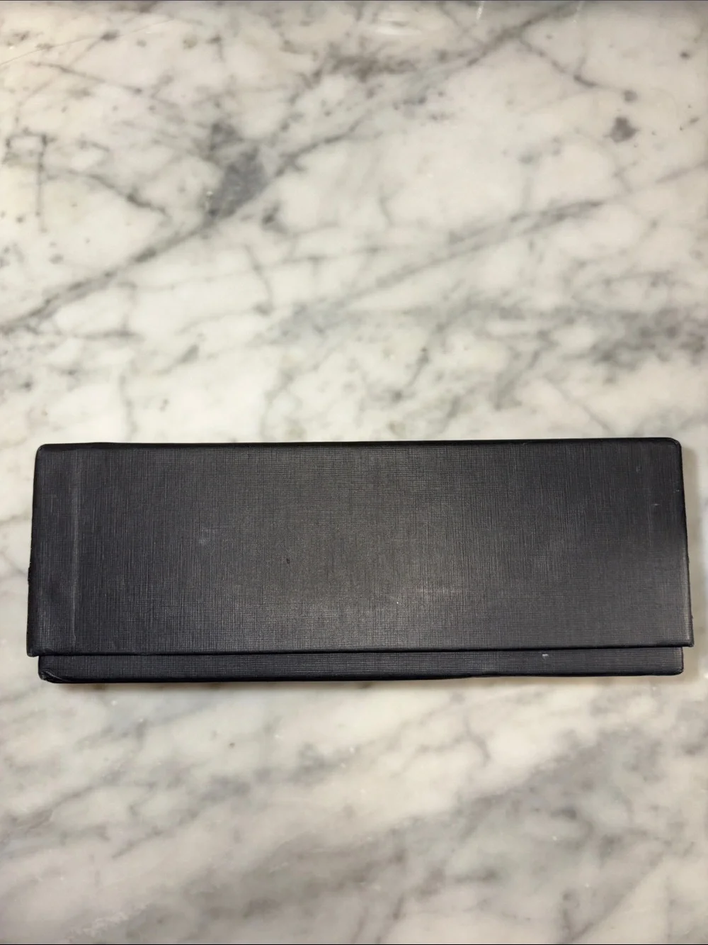 Empty Alexander McQueen Eyewear Sunglasses Case Storage Box in Black